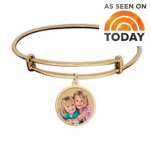 Expandable   Photo Charm Expandable Bracelet