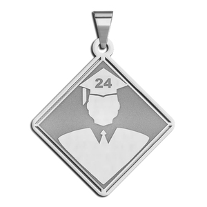 24  Female Graduation Charm or Pendant