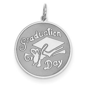 Graduation Day  Round Graduation Charm or Pendant