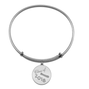 Expandable Bracelet W  Class of 2018 Charm