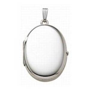 Build Your Own Sterling Silver 4 or Four Picture Oval Locket