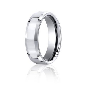 Cobalt Chrome Comfort Fit 7mm Wedding Band