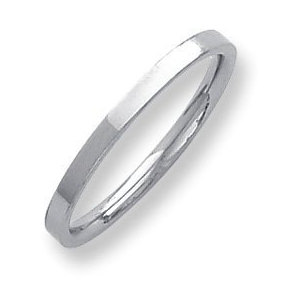 Palladium Flat 2 5mm Wedding Band