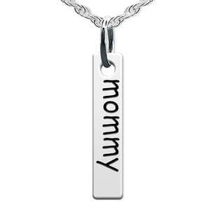 Mommy Tall Tag Charm