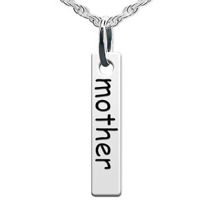 Mother Tall Tag Charm