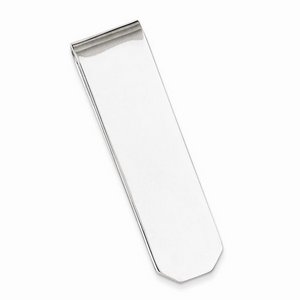 Engravable Sterling Silver Money Clip